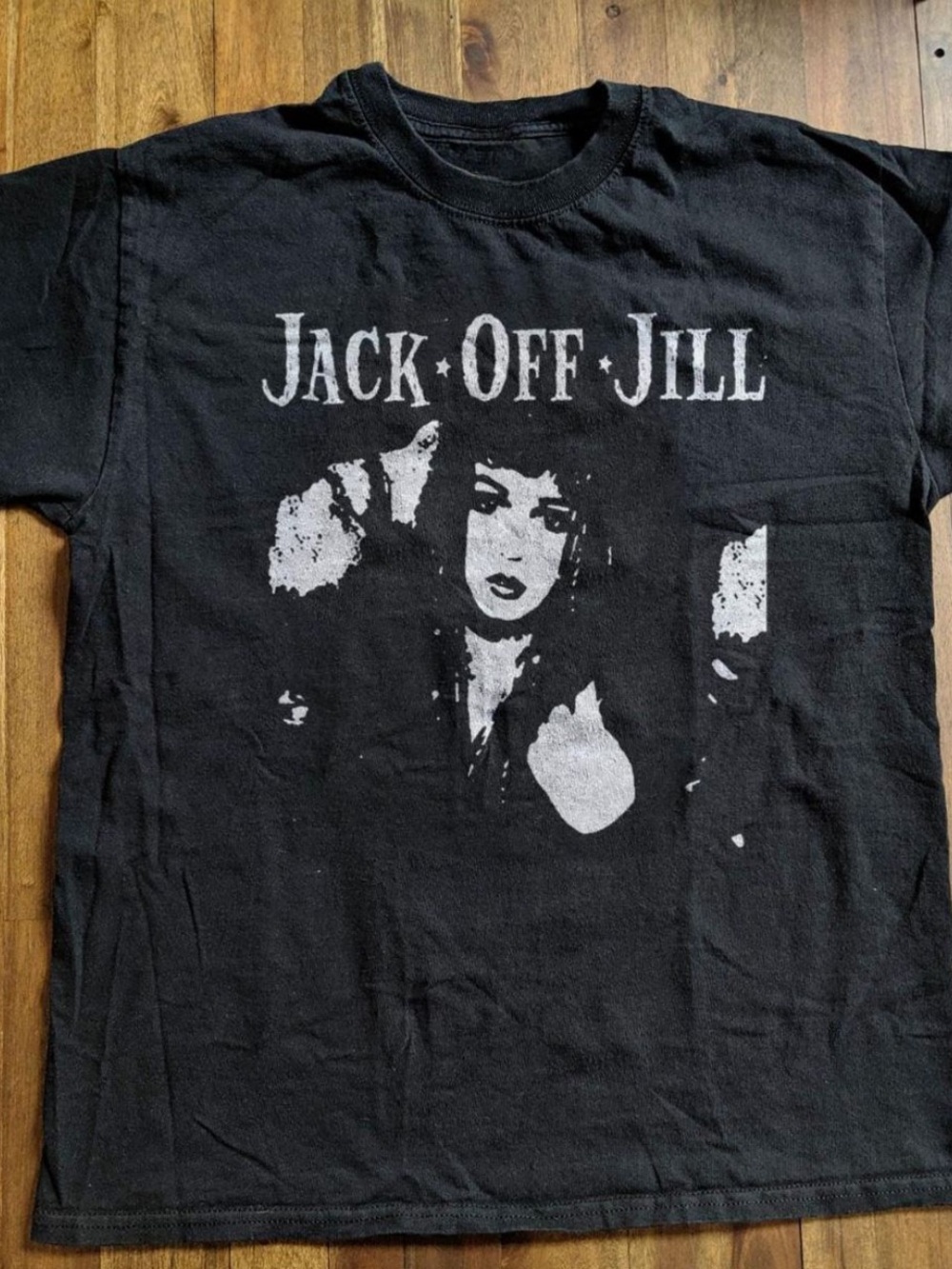Gildan Black T-shirt Gildan Band Graphic